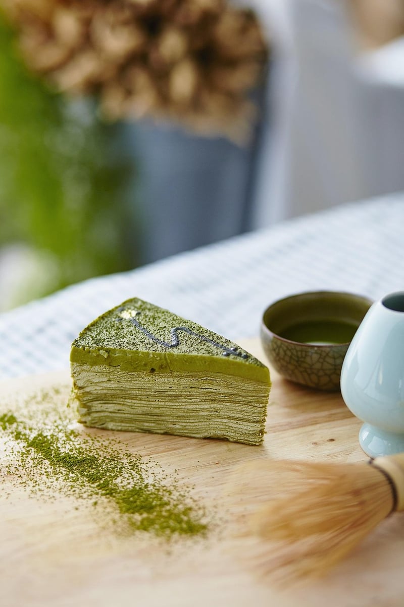 Thai-Japanese Green Tea Tiramisu